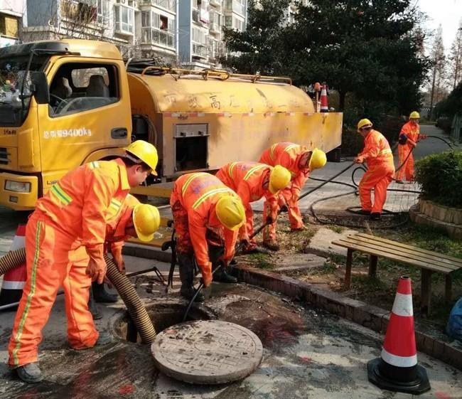 北湖市政管道清淤