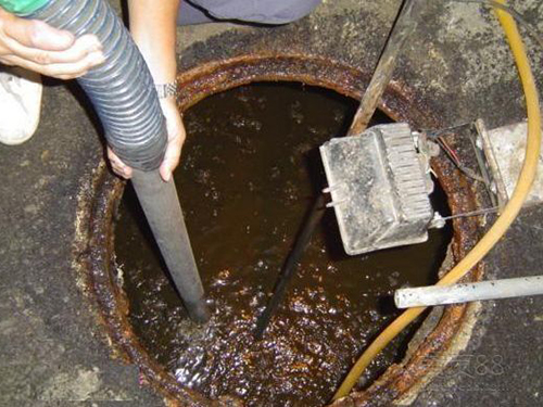 北湖隔油池清理